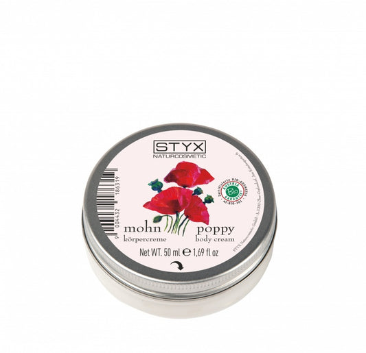 Mohn Körpercreme klein