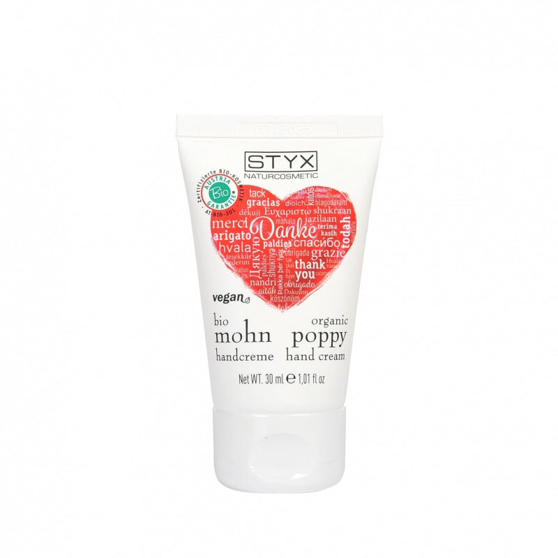 Mohn Handcreme "Danke"-Edition