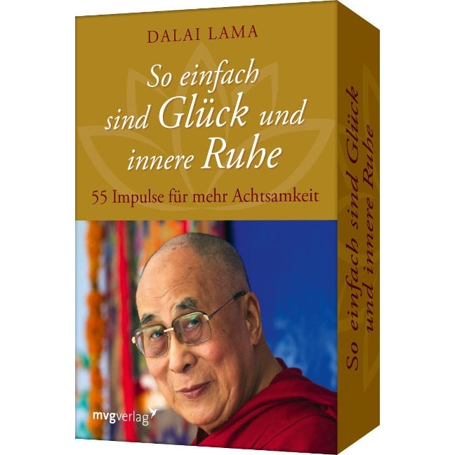 So einfach sind Glück und innere Ruhe - Karten