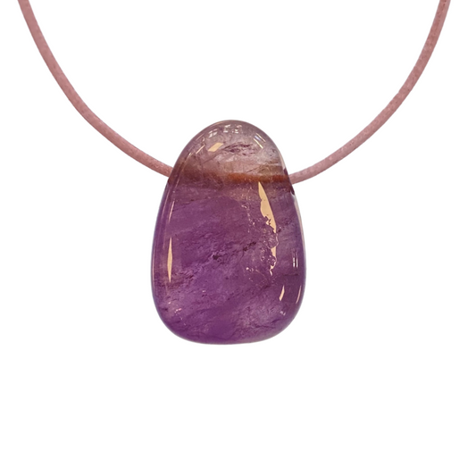Amethyst gebohrt