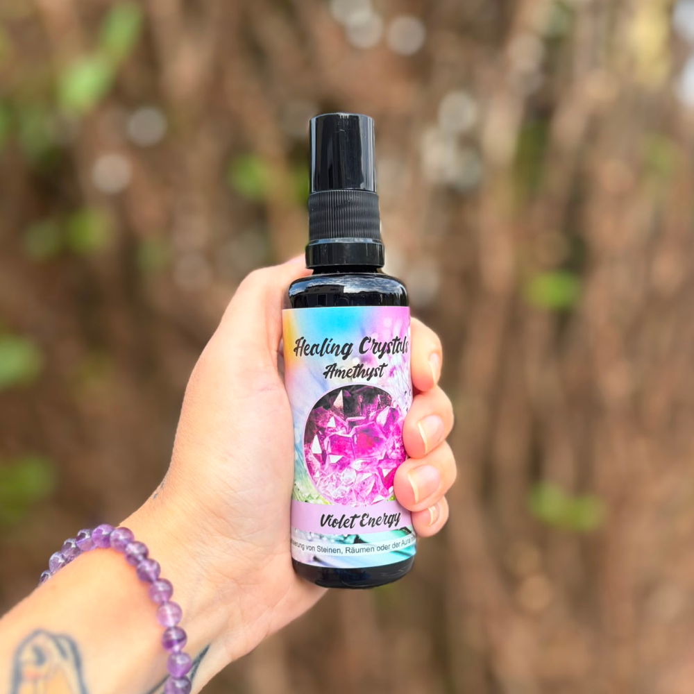 Healing Crystals Spray Amethyst - Violet Energy