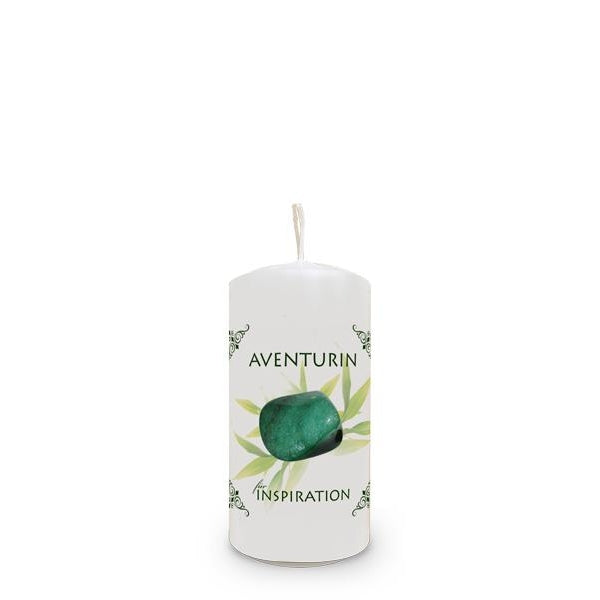 Aventurin Energiekerze mini