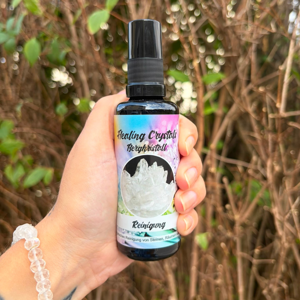 Healing Crystals Spray Bergkristall - Reinigung