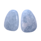 Calcit blau gebohrt