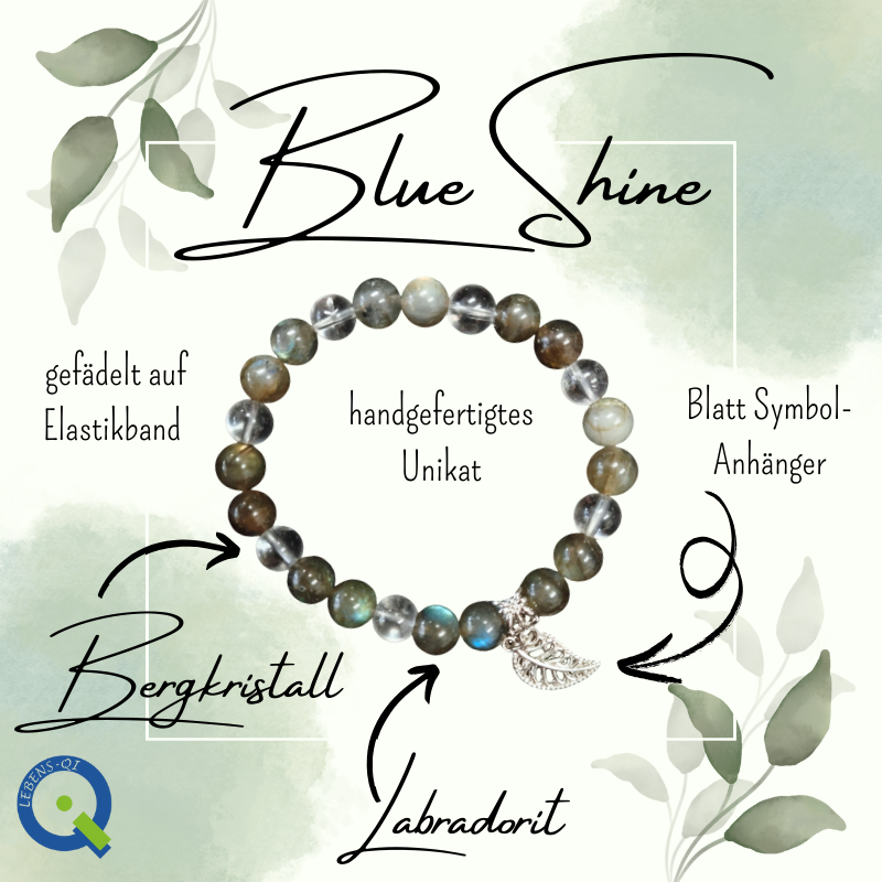 Stein Armband - Blue Shine