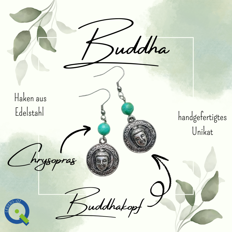 Stein Ohrhaken - Buddha