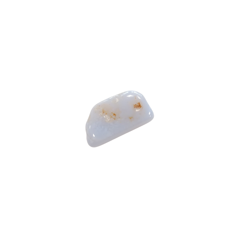 Chalcedon (blau) Trommelstein