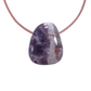 Amethyst gebohrt