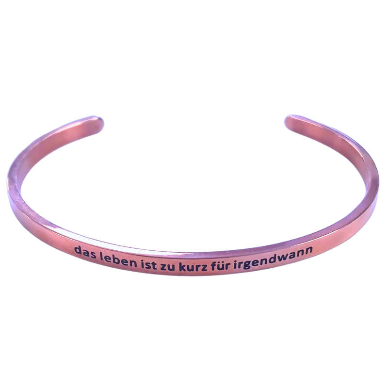 das leben ist zu kurz für irgendwann - Armcandy