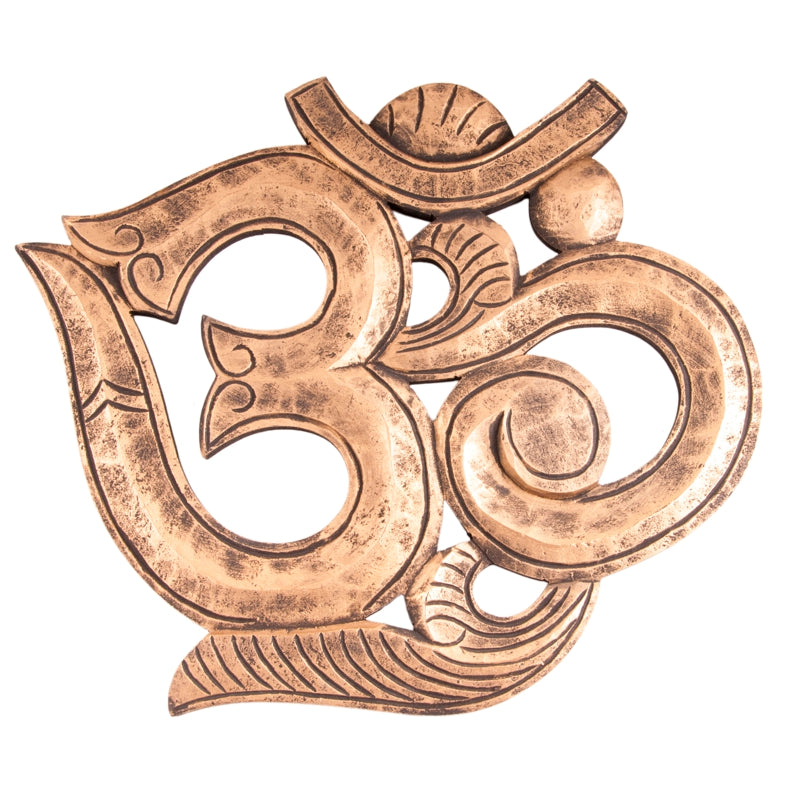 OM gold aus Mangoholz