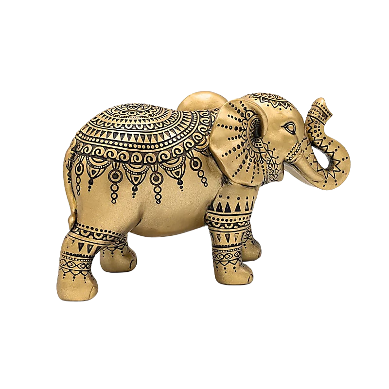 Goldener Elefant