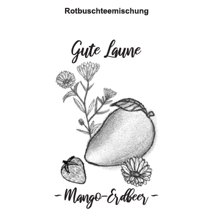 Gute Laune - Mango-Erdbeer - Rotbuschteemischung