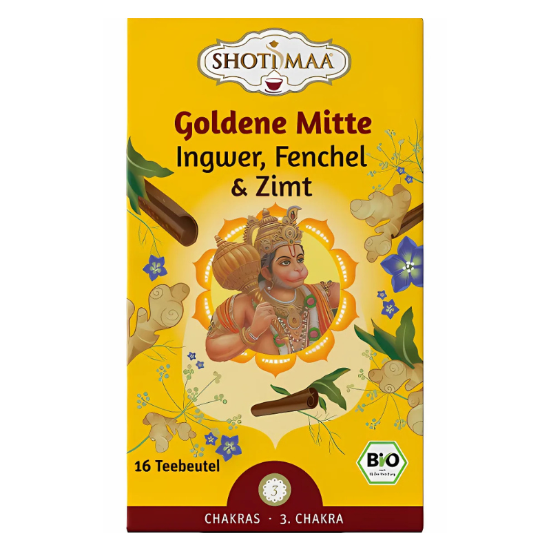 Goldene Mitte - Solarplexuschakra Tee