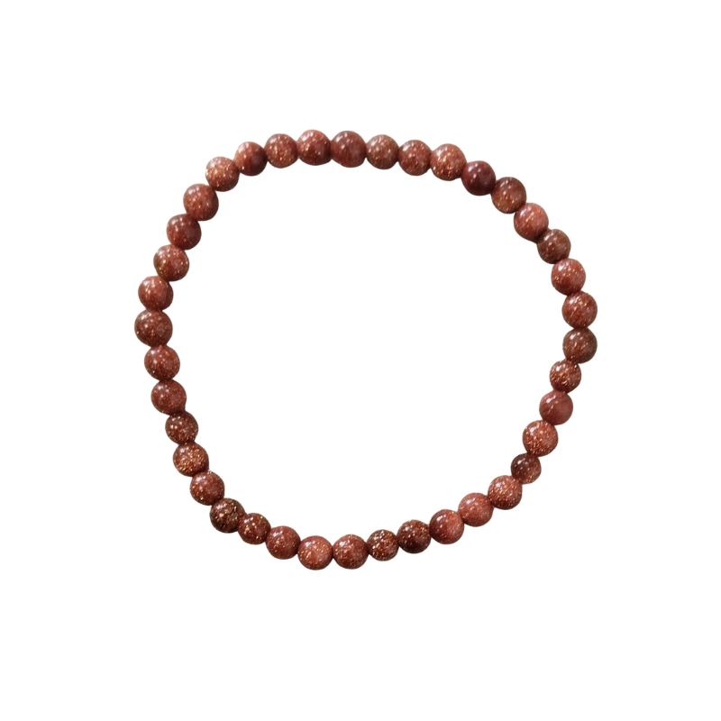 Kleines Kugelarmband Goldfluss 4 mm