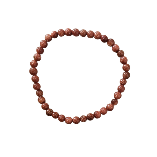 Kleines Kugelarmband Goldfluss 4 mm