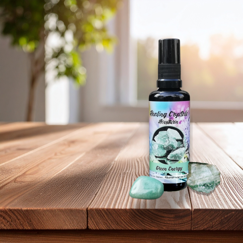 Healing Crystals Spray Aventurin - Green Energy