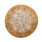 Mandala Räucherstäbchenhalter aus Mangoholz