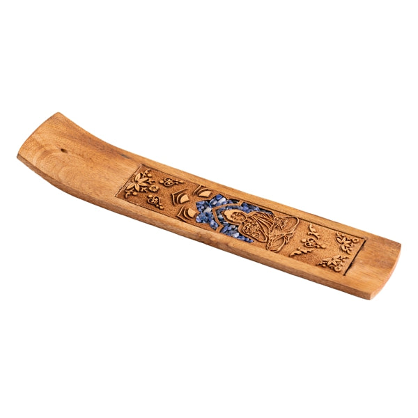 Buddha Räucherstäbchenhalter mit Sodalith