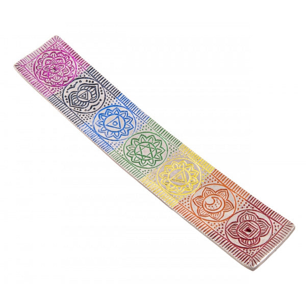 Chakra Räucherstäbchenhalter bunt