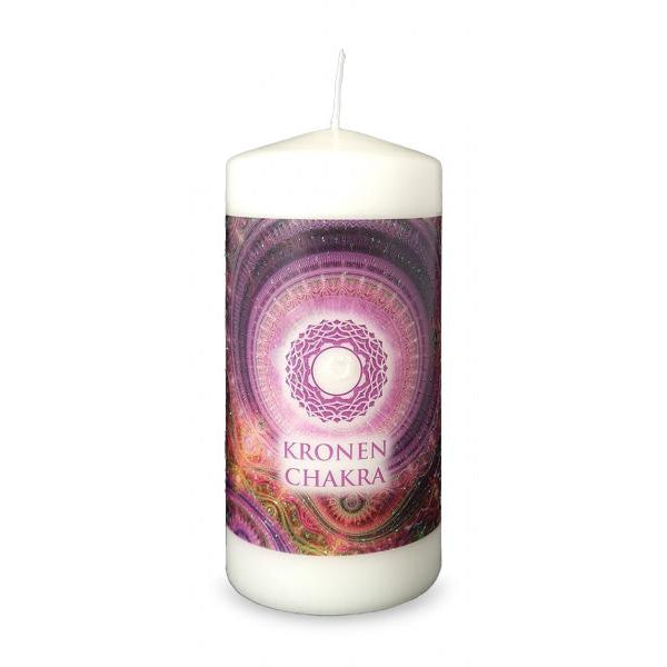 Kronenchakra Energiekerze normal