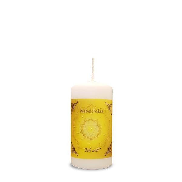 Nabelchakra Energiekerze mini