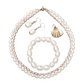 Süßwasserperlen-Collier naturweiß