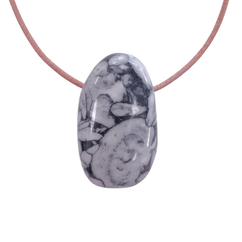 Pinolith (Eisenblumen Magnesit) gebohrt