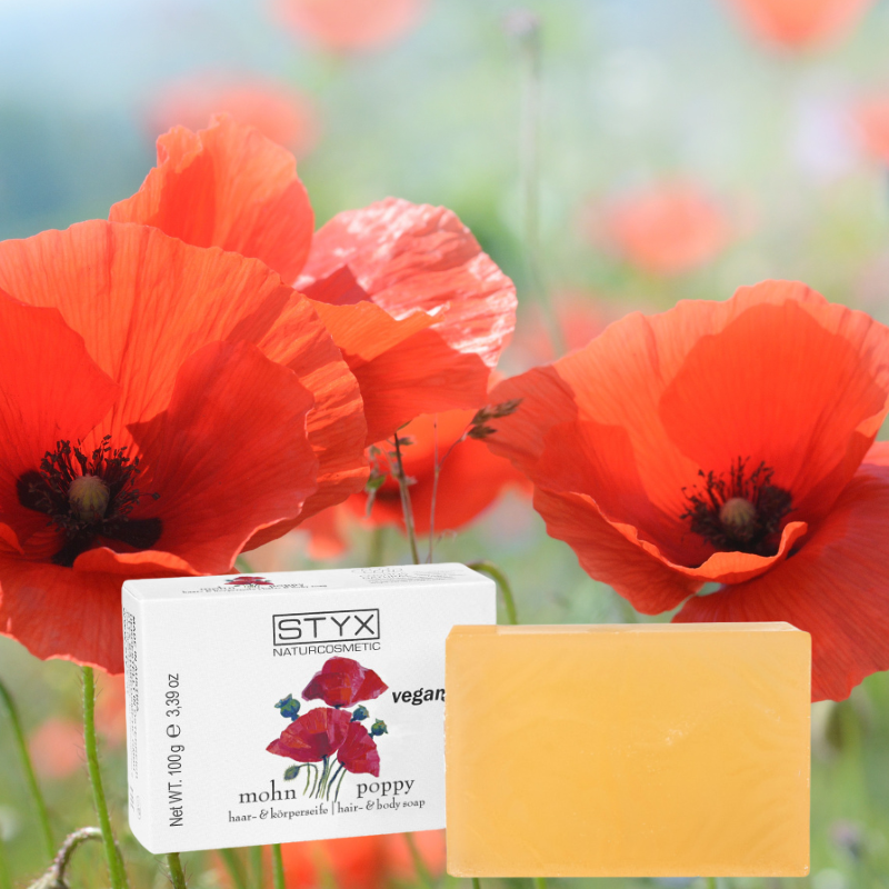 Mohn Haar- und Körperseife