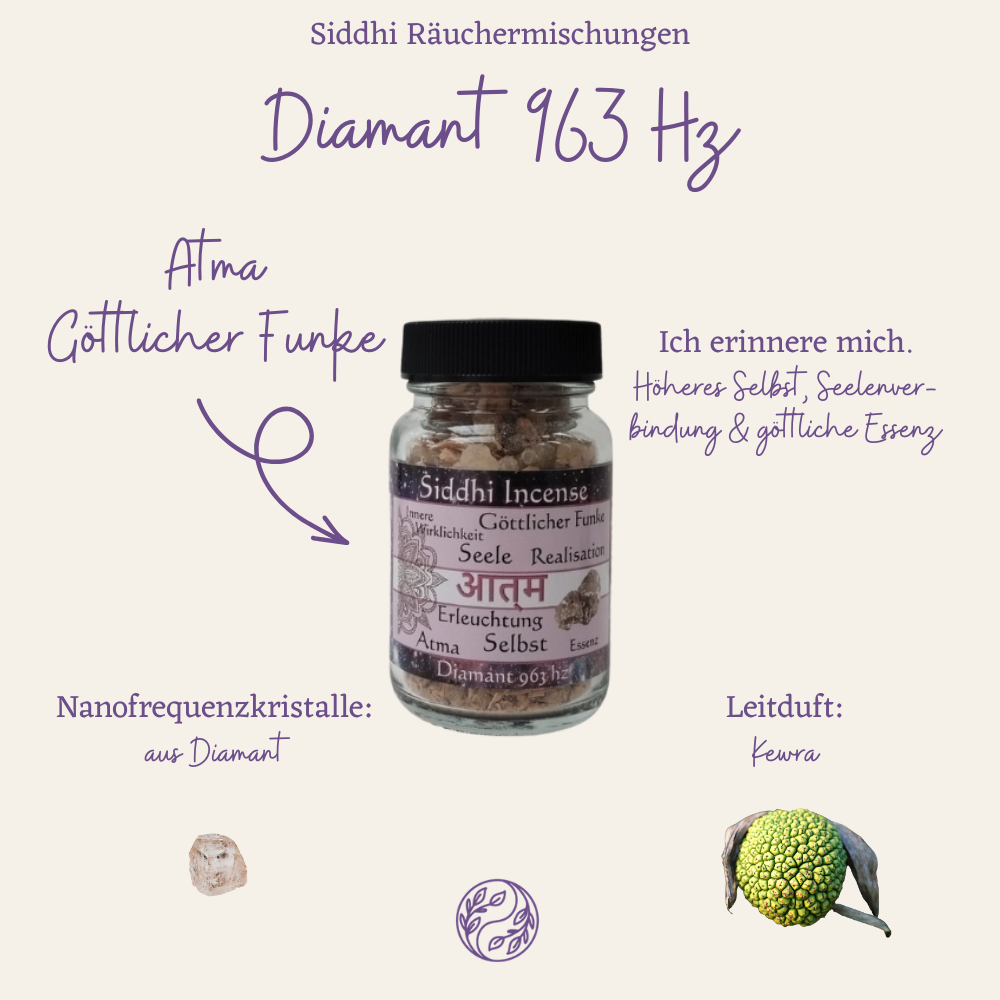 Siddhi Räuchermischung Diamant 963 Hz