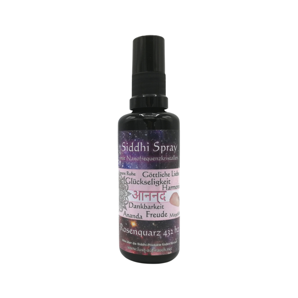 Siddhi Spray Rosenquarz 432 Hz