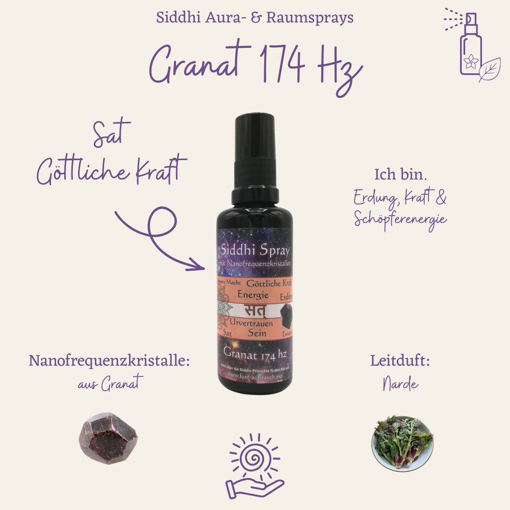 Siddhi Spray Granat 174 Hz
