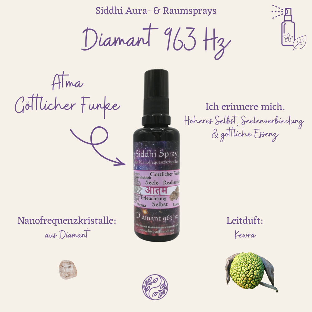 Siddhi Spray Diamant 963 Hz