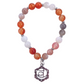Sakral-Chakra Armband - Carneol & Mondstein