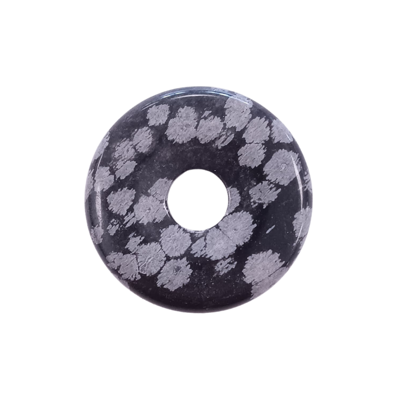 Schneeflockenobsidian Donut