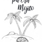 Pu Erh Mojito - Schwarzteemischung