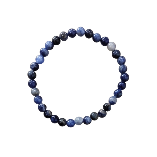 Kleines Kugelarmband Sodalith 4 mm