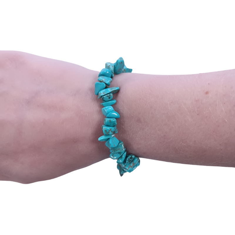 Splitterarmband Türkis
