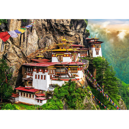 Taktshang, Bhutan - 2000 Teile Puzzle