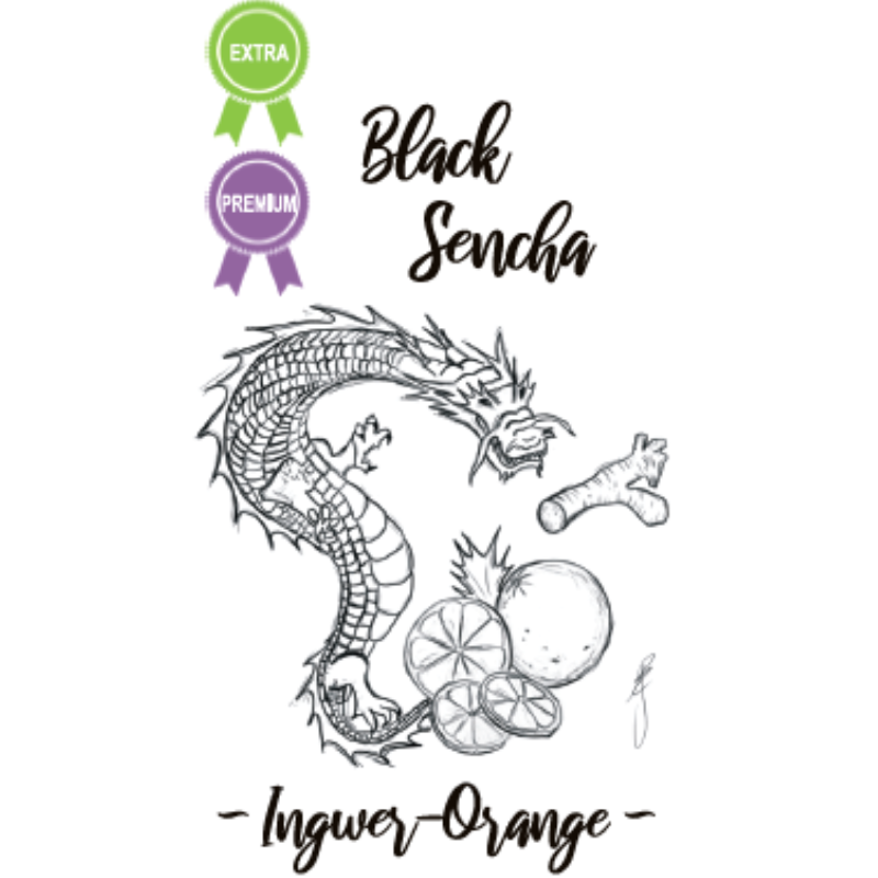 Black Sencha - Schwarzteemischung