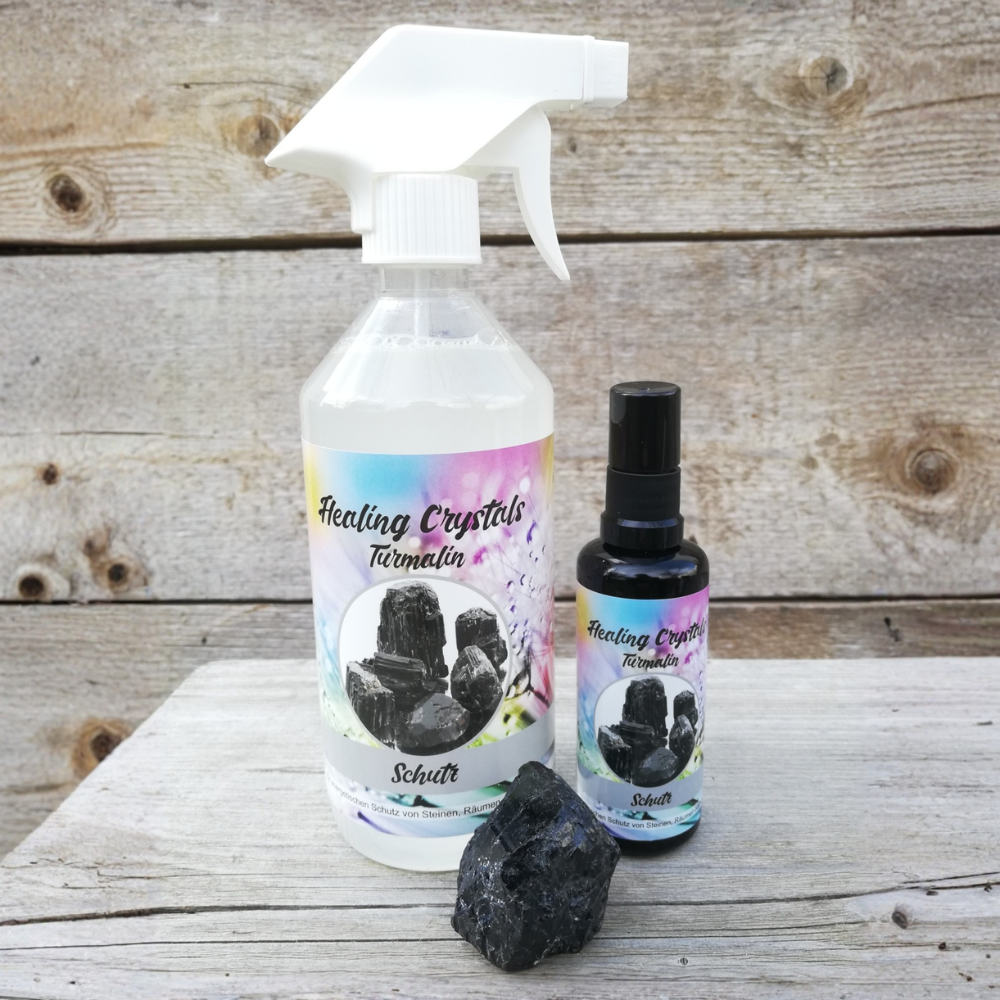 Healing Crystals Spray Turmalin - Schutz