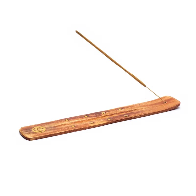 Holz Räucherstäbchenhalter OM