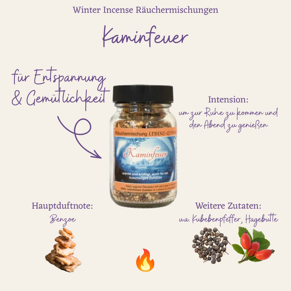 Kaminfeuer - Räuchermischung