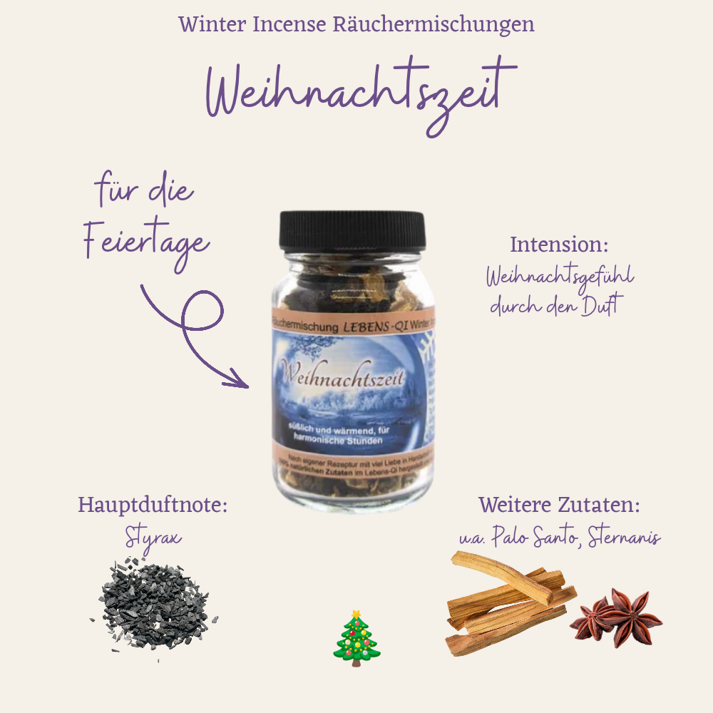 Weihnachtszeit - Räuchermischung