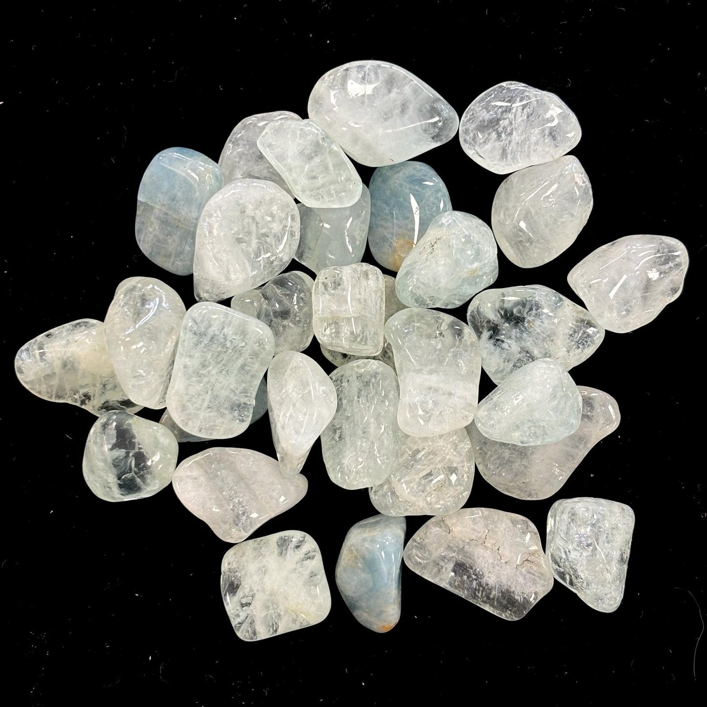 Aquamarin Trommelstein