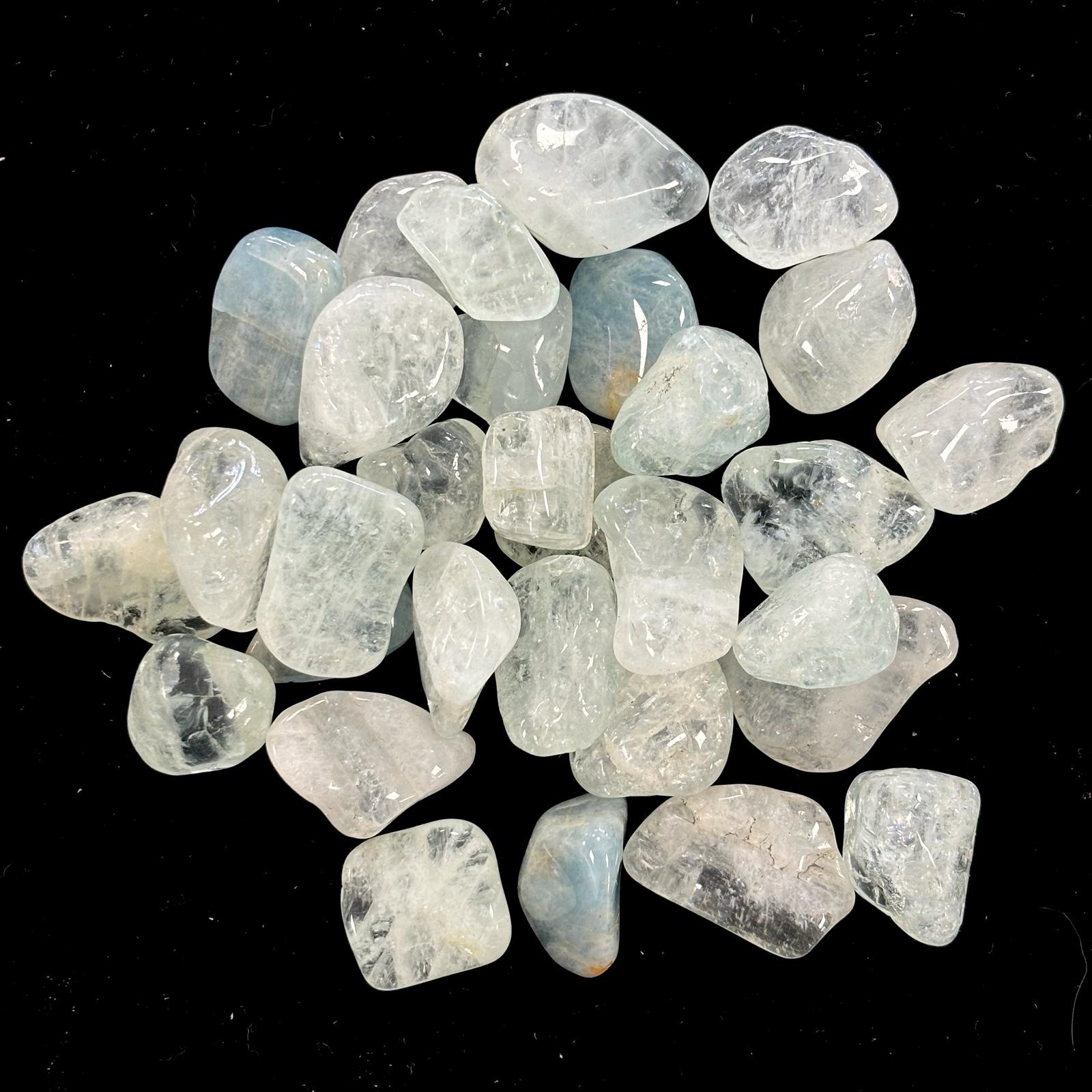 Aquamarin Trommelstein