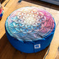 Blume des Lebens bunt Meditationskissen