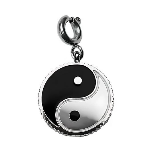 Yin Yang Glückscharm - stahl