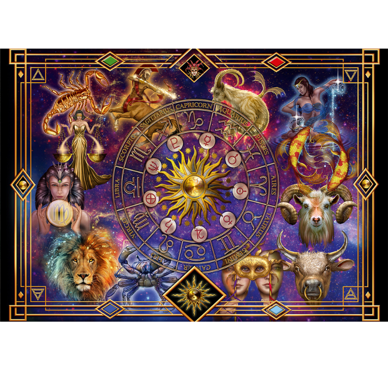 Zodiac Montage - 3000 Teile Puzzle