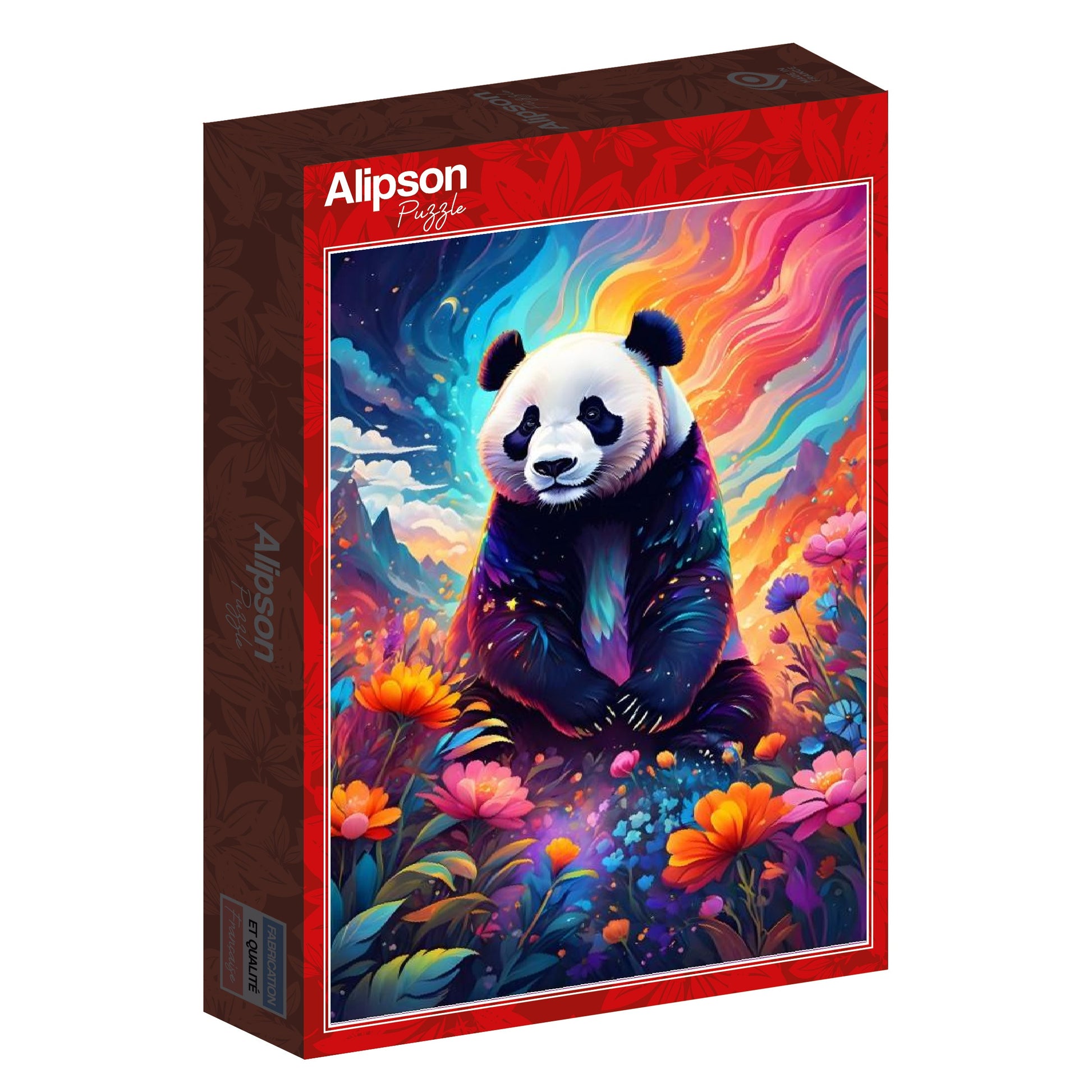 Colourful Panda - 1000 Teile Puzzle