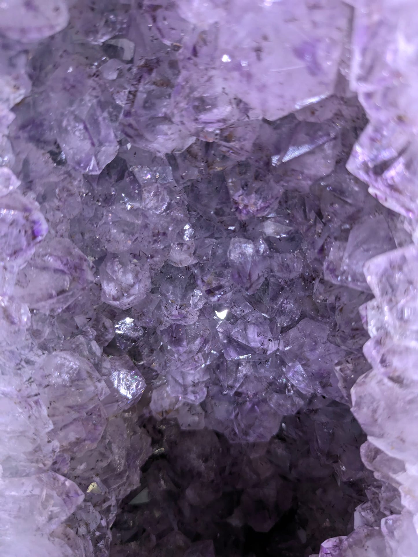 Amethystdruse mit Achat #037-GF